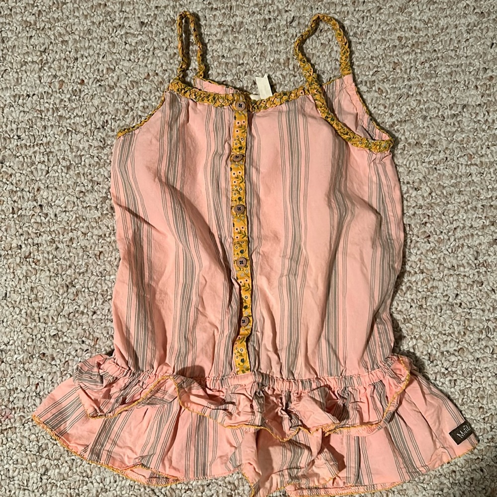 Matilda Jane girls Size 8 ruffled top